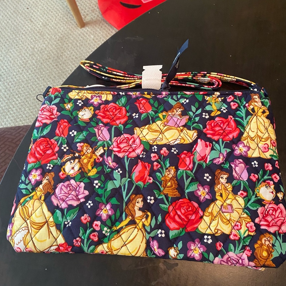 Belle Floral Quilted Crossbody purse